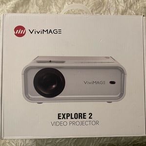 VIVIMAGE Explore 2 Mini WiFi Projector:Include Tripod